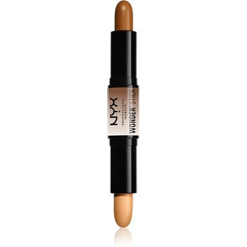 NYX Professional Makeup Wonder Stick oboustranná konturovací tyčinka odstín 03 Deep 2 x 4 g