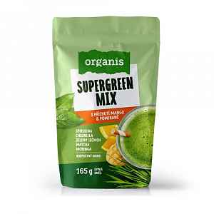 Organis Supergreen Mix mango a pomeranč 30 dávek 165 g