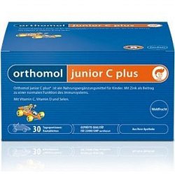 Orthomol Junior C plus mandarinka 30 denních dávek