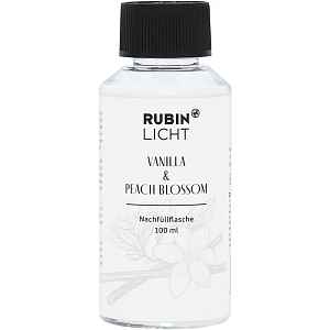 RUBIN Náhradní náplň do difuzéru Vanilla & Peach Blossom 100 ml