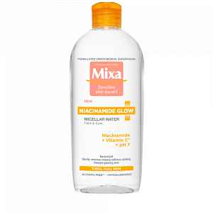 Mixa Niacinamide Glow Micelární voda 400 ml