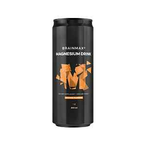 BrainMax Magnesium drink 250 mg, hořčík, 250 ml Příchuť: Pomeranč