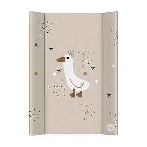 CEBA BABY Podložka přebalovací 2-hranná s pevnou deskou (50x70) Basic Star Duck