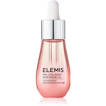 Elemis Pro-Collagen Rose Facial Oil zklidňující olej pro rozjasnění a vyhlazení pleti 15 ml