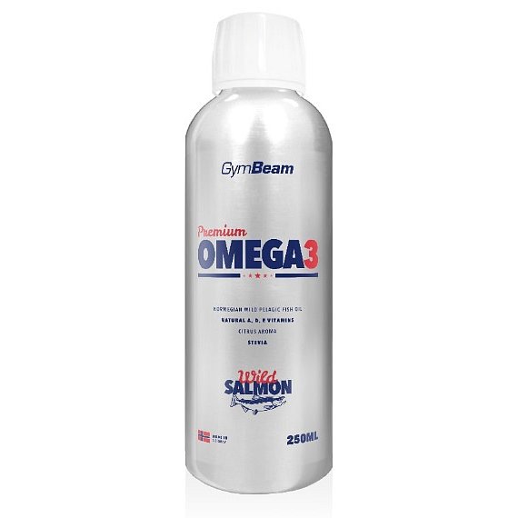GymBeam Premium Omega 3 250 ml citrus