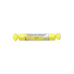 Intact hroznový cukr s vitamín C citrón 40 g (rolička)
