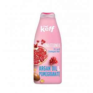 Keff Kondicionér na suché vlasy Granátové jablko & Arganový olej 500 ml