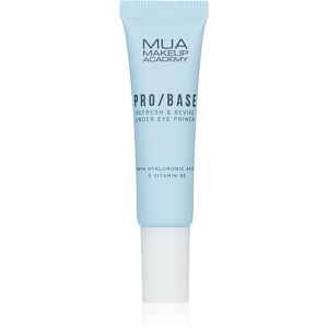 MUA Makeup Academy PRO/BASE Refresh & Revive hydratační podkladová báze pod make-up proti kruhům pod očima 10 ml