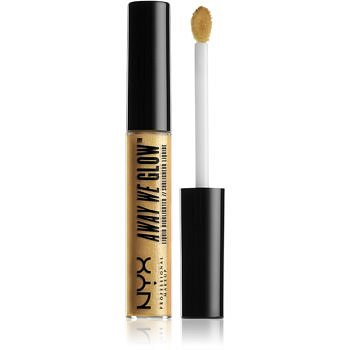 NYX Professional Makeup Away We Glow tekutý rozjasňovač odstín 03 Golden Hour 6,8 ml