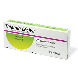 Thiamin Léčiva tablety 20 x 50 mg(blistr)