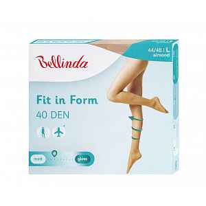 Bellinda Fit in Form 40 DEN vel.L punčochové kalhoty světle tělové