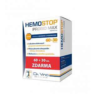 Hemostop Probio MAX Da Vinci Academia tob. 60+30