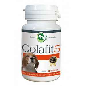 COLAFIT 5 na klouby pro psy barevné 50 tablet