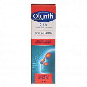 Olynth 0.1 % nosní sprej 10ml