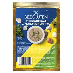 BEZGLUTEN Polévka PKU žampiónová s těstovinami nízkobílkovinná 17 g