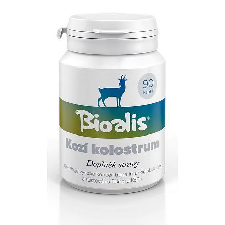 Bioalis Kozí kolostrum 90 tob.