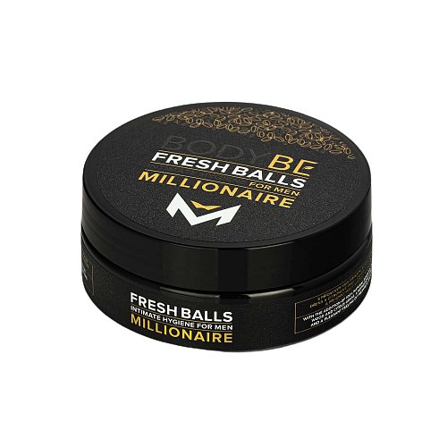 Bodybe Fresh Balls Pánská osvěžující mast na intimní partie Millionaire 150ml