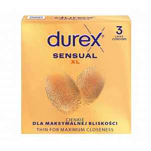 Durex Sensual XL kondomy 3 ks