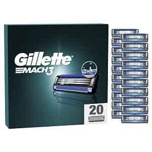 Gillette Mach3 náhradní hlavice 20ks