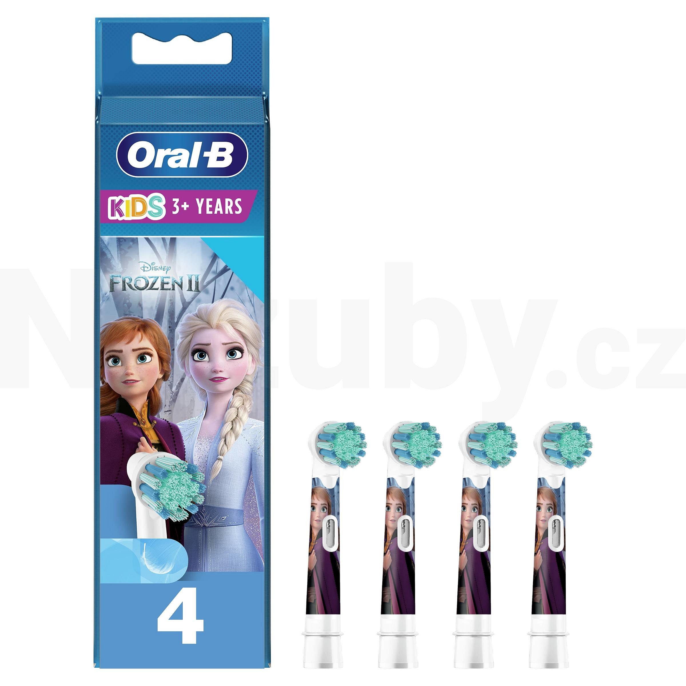 Oral-B Rainbow EB 10-4 Frozen náhradní hlavice 4 ks