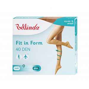 Bellinda Fit in Form 40 DEN vel.L punčochové kalhoty tělové