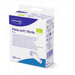Rukavice vyš.Peha-soft NITRILE FINO M 10ks