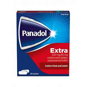 Panadol Extra Novum 500 mg/65 mg 24 tablet