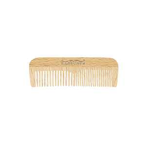 Hřeben z bukového dřeva Sibel Barburys Steamed Beech Wood Mustache Mini - 7,4 x 2,4 cm (8482508)