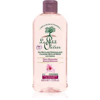 Le Petit Olivier Almond Blossom čisticí micelární voda 400 ml