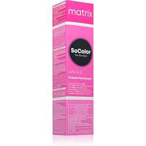 Matrix SoColor Pre-Bonded permanentní barva na vlasy pro zakrytí šedin odstín 4N 90 ml