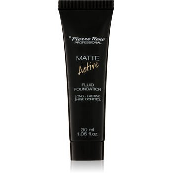 Pierre René Matte Active dlouhotrvající tekutý make-up odstín 02 Porcelain 30 ml