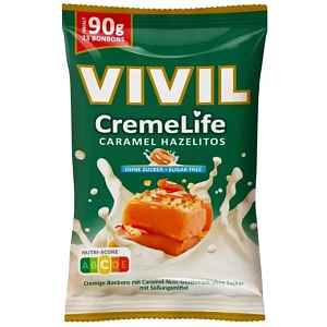 Vivil CremeLife karamel+lísk.oříšek bez cukru 90g