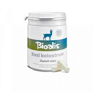 Bioalis Kozí kolostrum 180 tob.