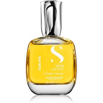 Alfaparf Milano Semi di Lino Sublime Cristalli sprej na vlasy pro lesk a hebkost vlasů 30 ml