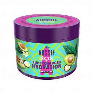 Aussie SOS Supercharged Moisture maska na vlasy 450 ml