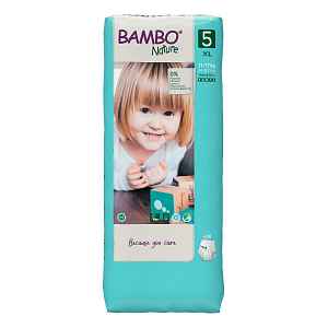 Bambo Nature Pants 5 XL 11–17 kg tréninkové kalhotky 38 ks