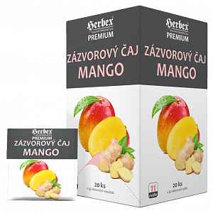 Herbex Zázvorový čaj Mango N.s.20x2g