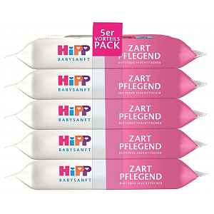 Hipp Babysanft Čisticí vlhčené ubrousky 5x48 ks
