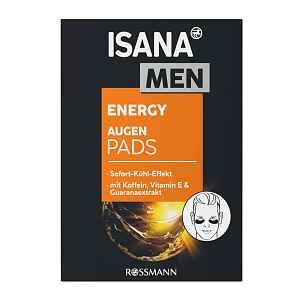 ISANA Men Polštářky pod oči Energy 12 ks