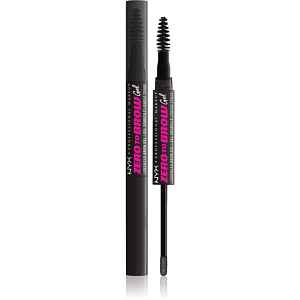 NYX Professional Makeup Zero To Brow Gel gel na obočí s aplikátorem odstín 08 Black 2 ml