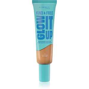 Rimmel Kind & Free Glow It Up lehký hydratační make-up odstín 210 Golden Beige 30 ml