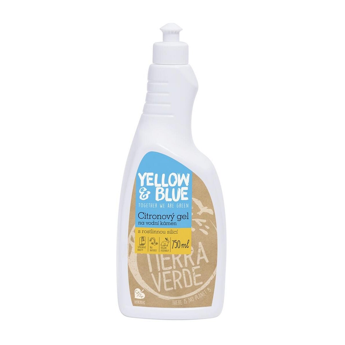 Tierra Verde Citronový gel na vodní kámen 750 ml