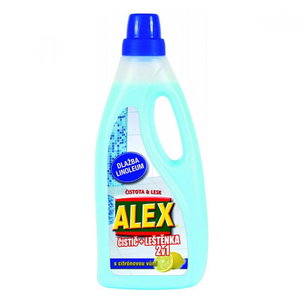 Alex 750ml 2v1 čistič leštěnka dlažba,lino