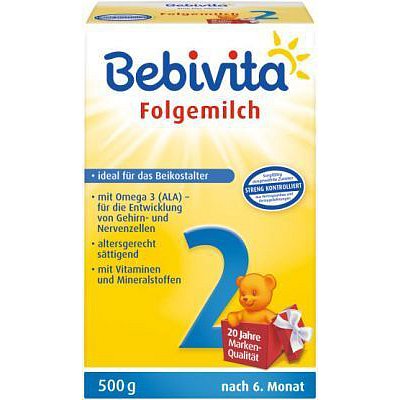 BEBIVITA MLÉKO Bebivita 2 Pokračovací MKV 500g