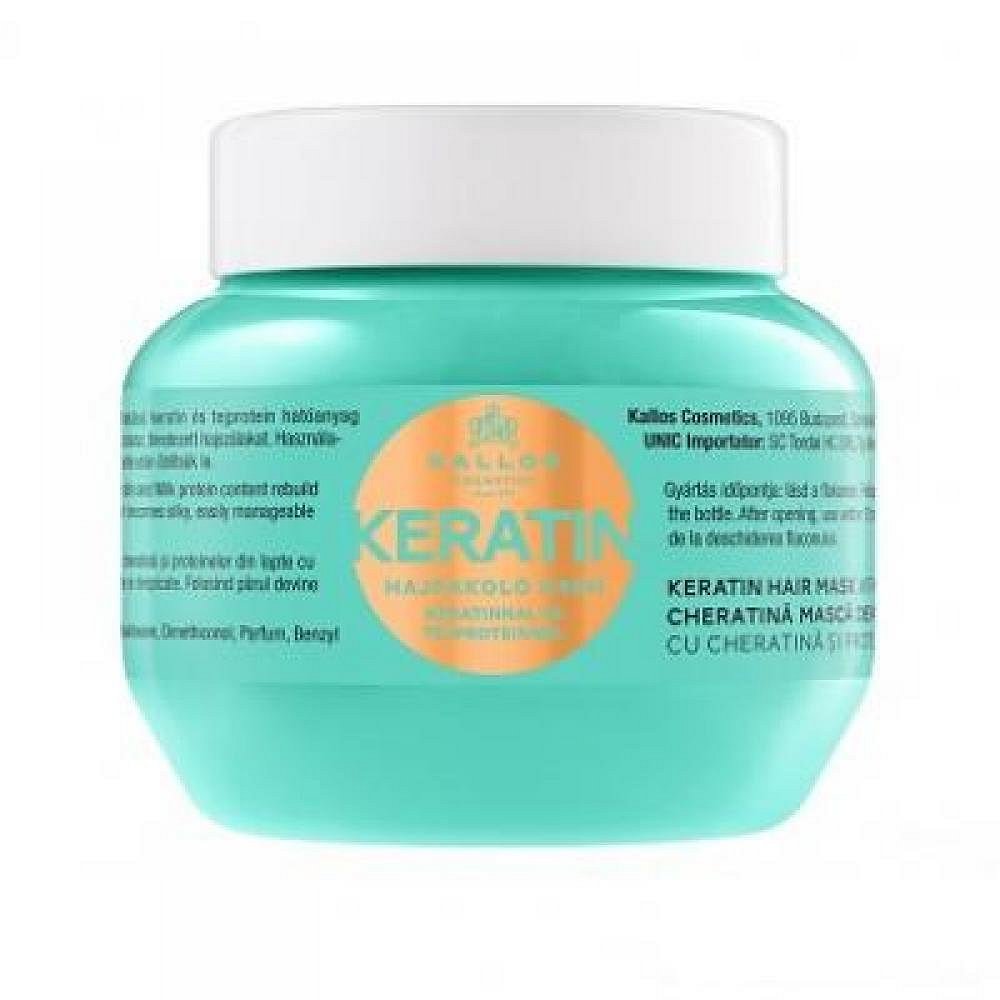KALLOS KJMN Keratin maska pro všechny typy vlasů 275 ml