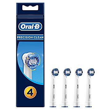 Oral B Precision Clean náhrady na el. zubní kartáček 4 ks