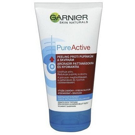 Garnier Pure Active Peeling proti akné s aktivní složkou uhlí 150 ml