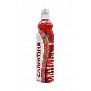 Nutrend Carnitine Activity Drink with Caffeine sycený jahoda + máta 750 ml