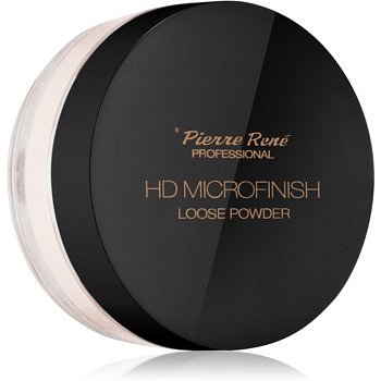 Pierre René HD Microfinish transparentní sypký pudr 10 g