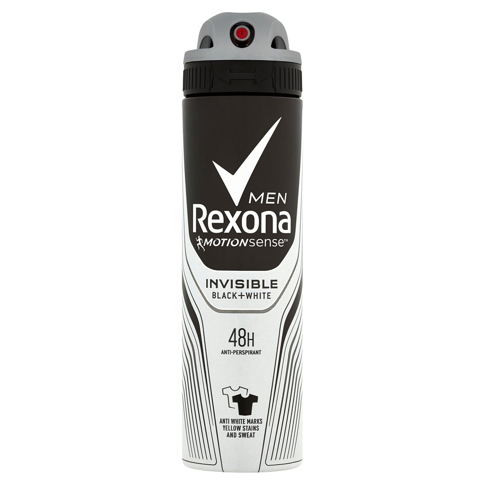 REXONA Men Invisible Black&White deodorant 150 ml